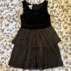 Pippa & Julie dress | Girls size 10 | Black & Gold